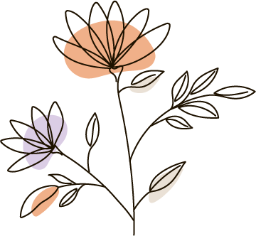 Decoración de flores
